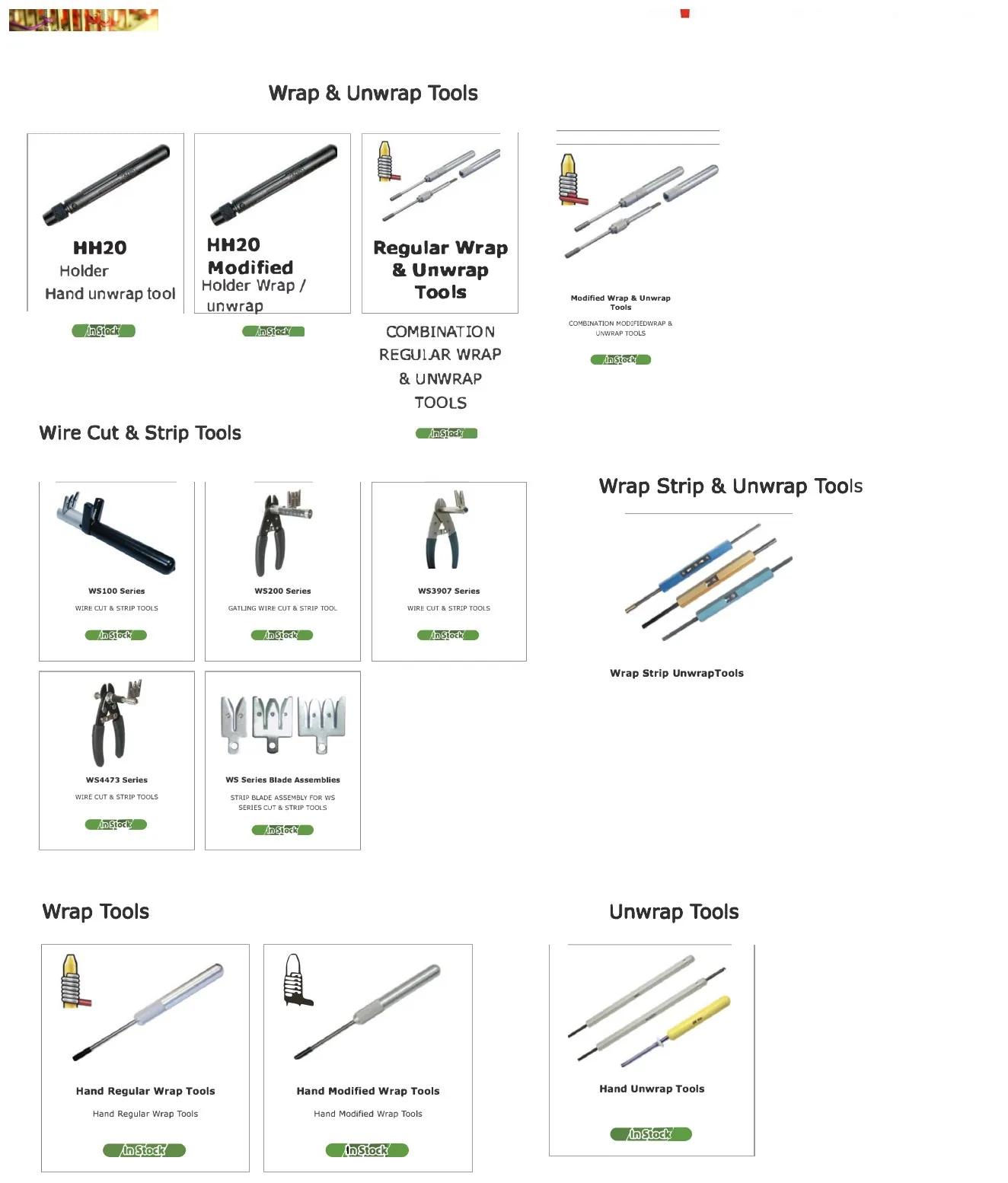 Outils wrap unwrap cut strip